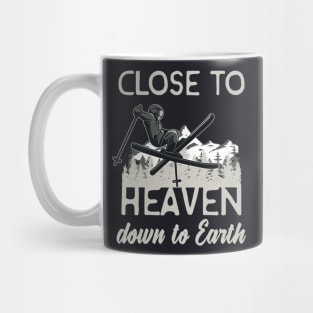 Winter Sports Ski Slogan Ski Holidays Mug